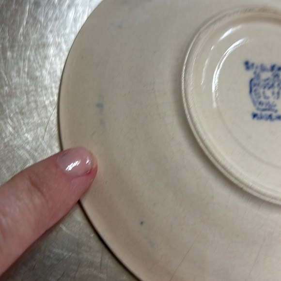 House of Blue Willow tea cup saucer - Picture 5 of 5